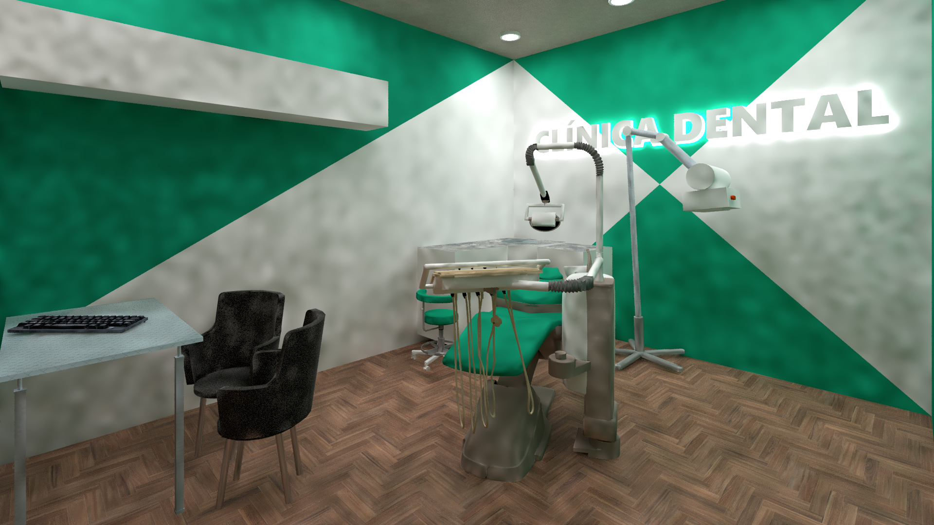 diseño interior clínica dental