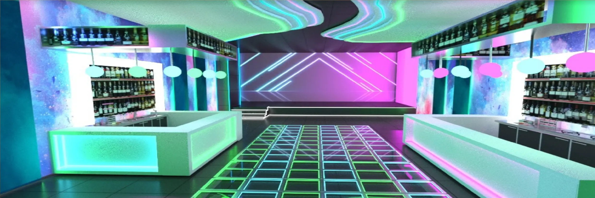 discoteca diseño interior